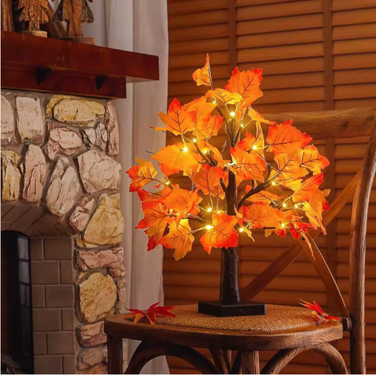 Pumpkin Spice Light Tree