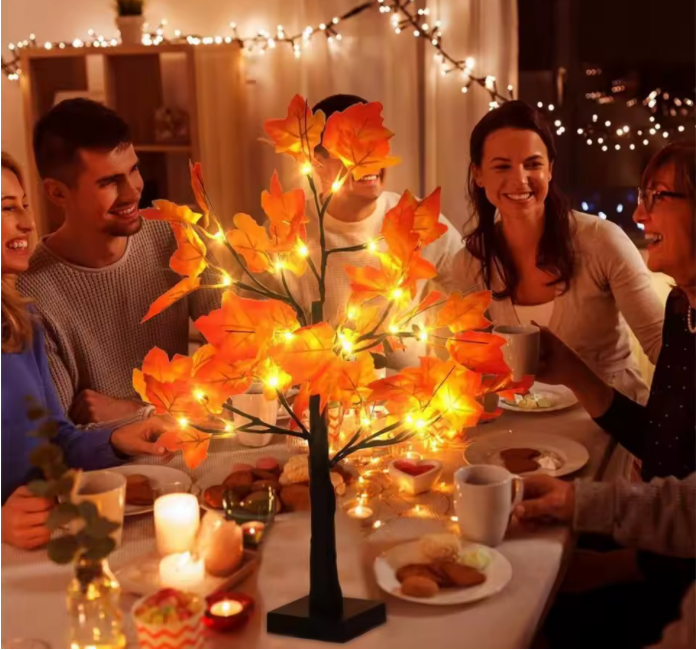 Pumpkin Spice Light Tree