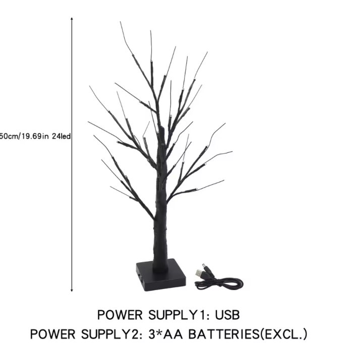 Halloween Spirit LED Tree