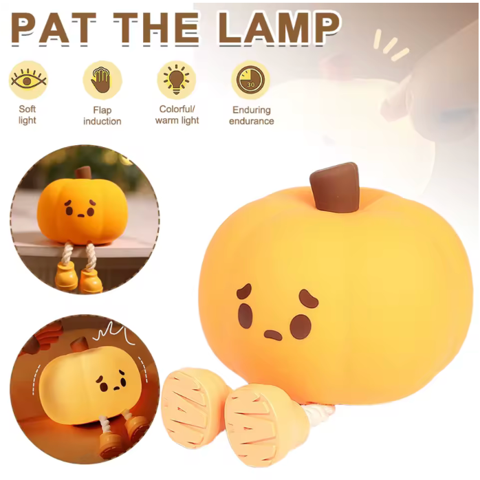 Pumpkin Touch Lamp