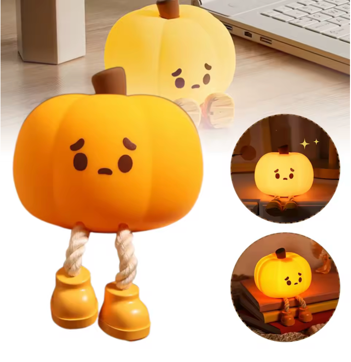Pumpkin Touch Lamp